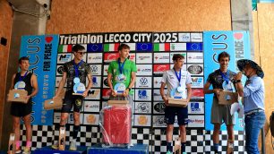 Lissone Triathlon a Lecco Murero 2°, Ceddia 5°